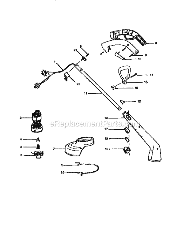 Craftsman 358799140 Trimmer Page A Diagram