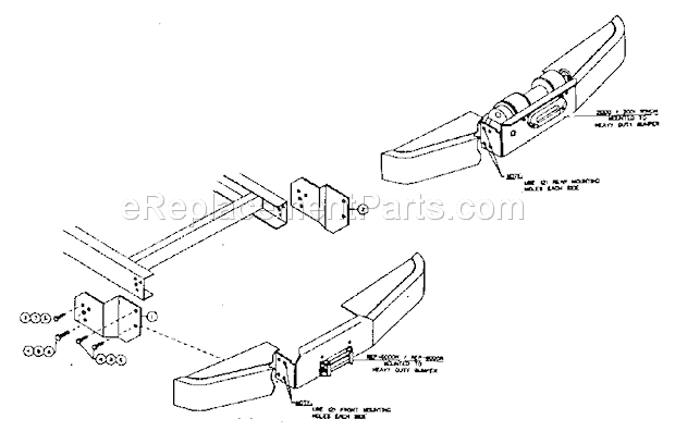 Craftsman 3991 Winch Unit Diagram