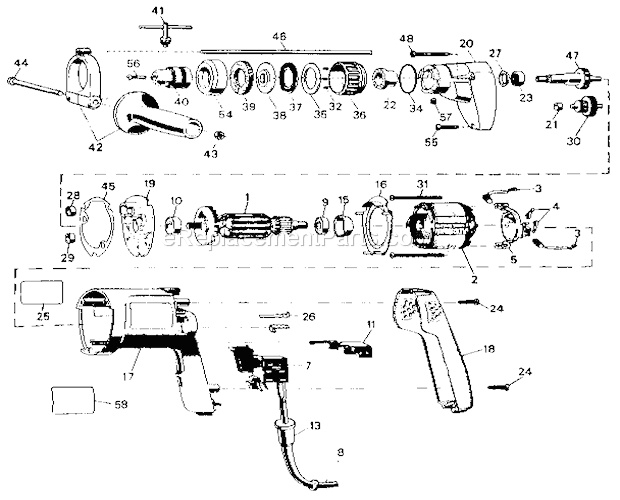 Craftsman 900271150 Hammer Drill Page A Diagram