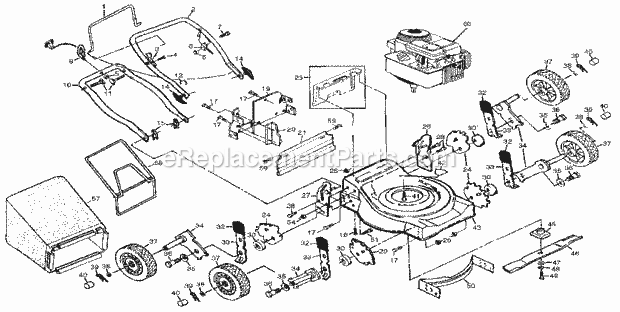 Craftsman 917383490 Lawn Mower Page A Diagram