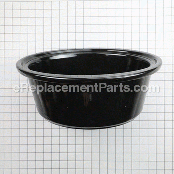 162649-000-000 4 Qt Black Stoneware for Crock-Pot SCCPVP400 Slow