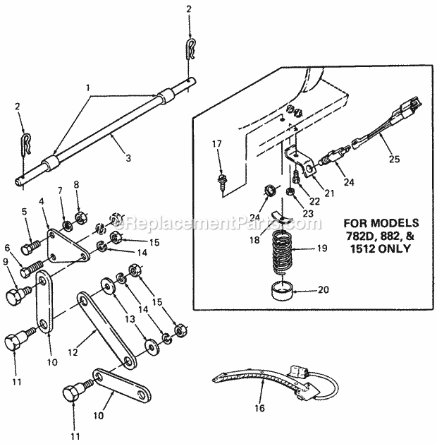 Cub Cadet 405 (190-405-100) Adapter For 400 W 3 Point Hitch 3 Point Hitch Adapter Diagram