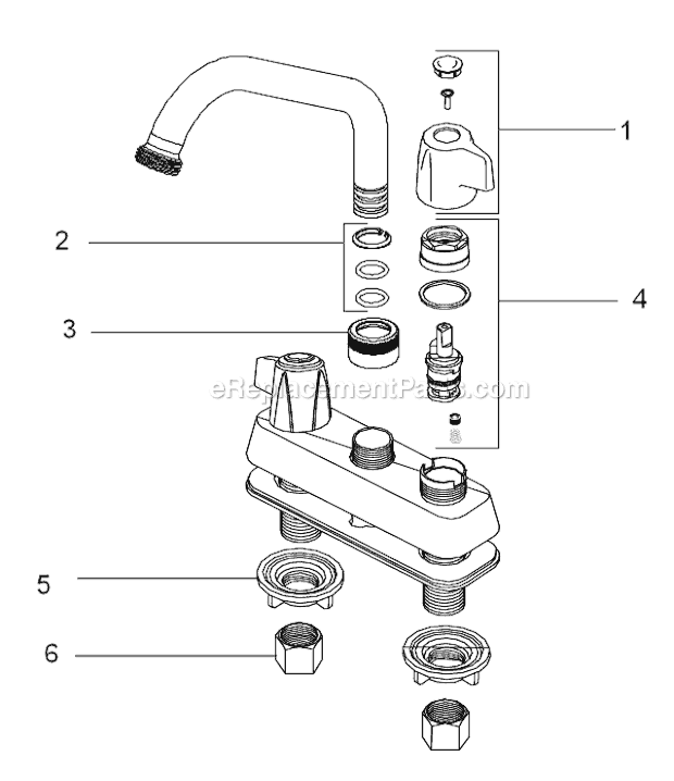 Delta 2131 Specialty Faucet Page A Diagram