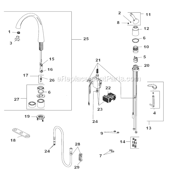 Delta Faucet 4380t Dst Kitchen