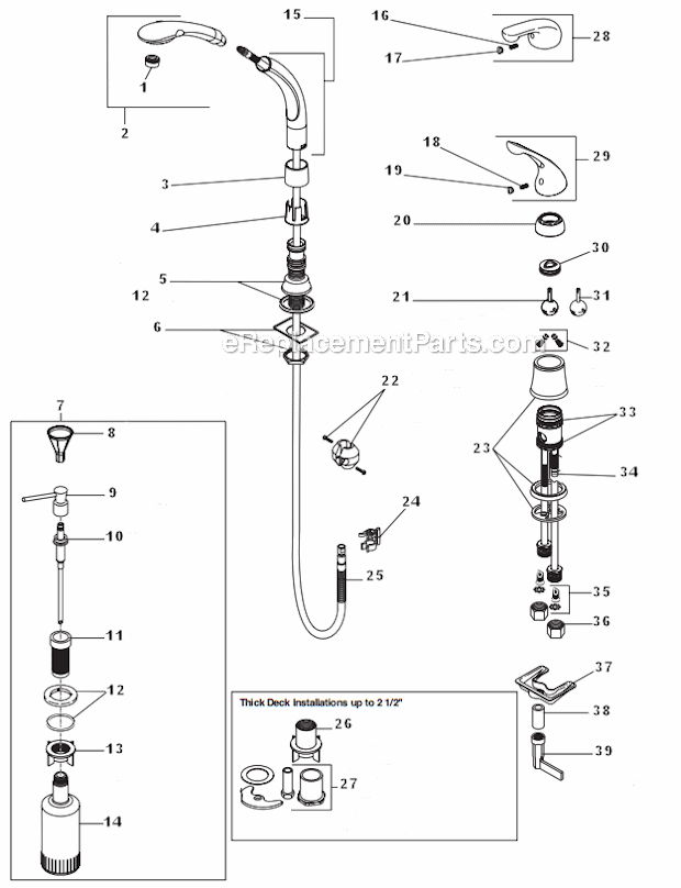 Delta Faucet 474 Ss Waterfall Pull