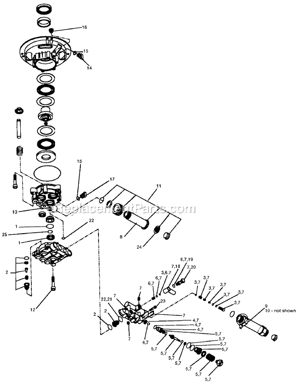DeVilbiss 1502CVTW Type 0 Gas Pressure Washer Page A Diagram