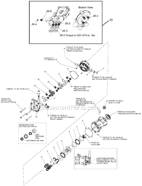 DeVilbiss 2020CWVB Type 0 Industrial Gas Pressure Washer Page A Diagram