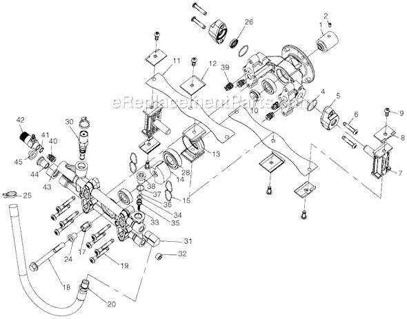 DeVilbiss WVRH2421 Type 1 Gas Pressure Washer Page A Diagram