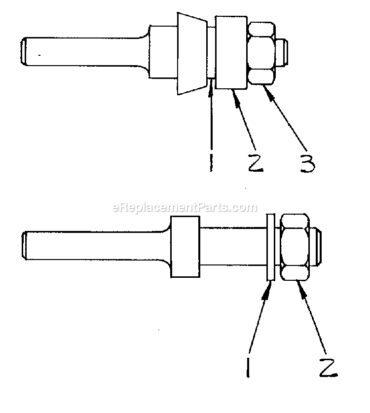 Dewalt 30560 (Type 1) Arbor-1/4 Inch Shank Power Tool Page A Diagram