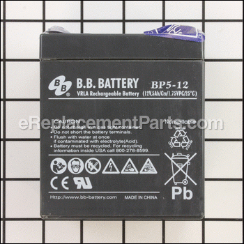 Ml5-12 12V 5Ah Black Decker Replacement 243213-00 Battery for CS100 and Cst2000 Tools