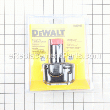 7.2V Ni-Cd Power Tool Battery - DW9057:DeWALT