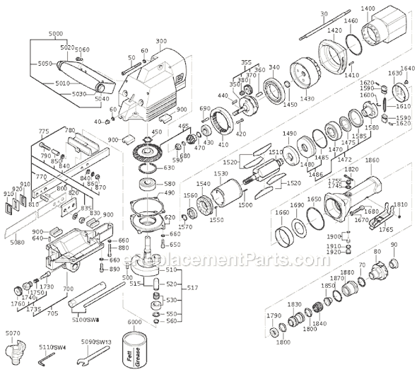 Fein STS325R (75340800000) Pipe Jigsaw Page A Diagram