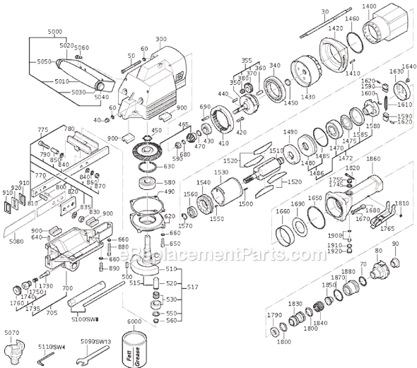 Fein STS325R (75340813000) Pipe Jigsaw Page A Diagram