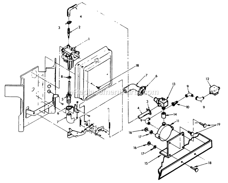 Generac 9051-0 Lp Conv Rv Gen Generator Lp Gas Conversion Kit Diagram