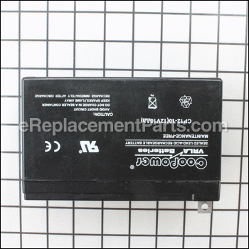 Battery 12v Sealed - 0G9449:Generac