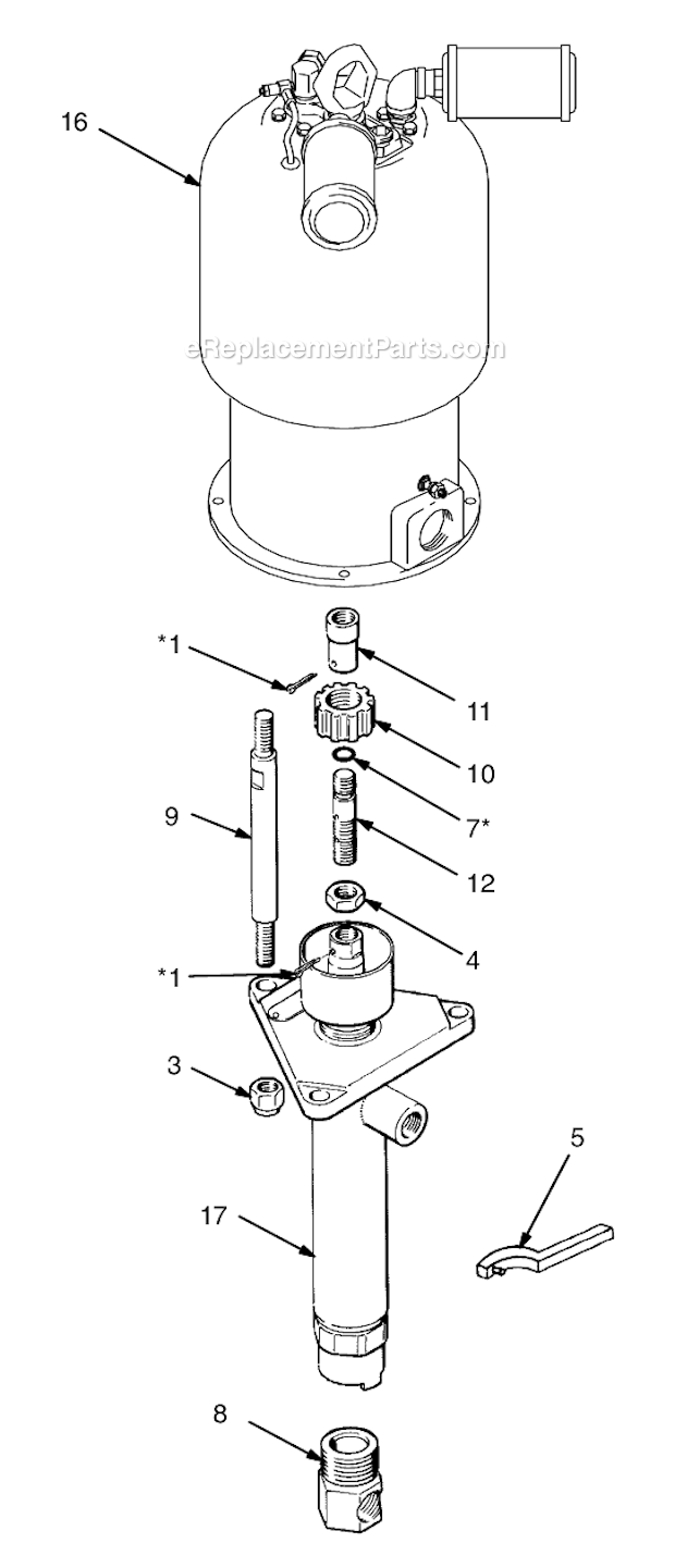 Graco 237-004 (Series A) Bulldog Pump w/Quiet Air Motor Page A Diagram