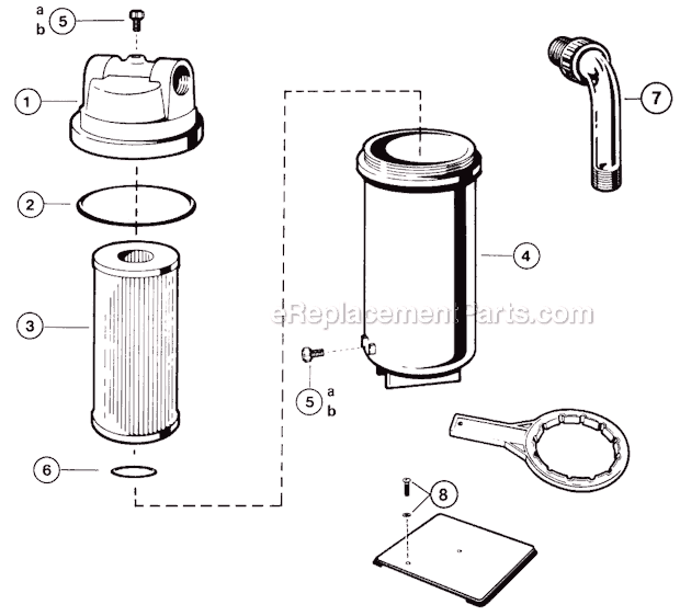 Hayward C120 (Micro Star-Clear) Cartridge Filter Page A Diagram