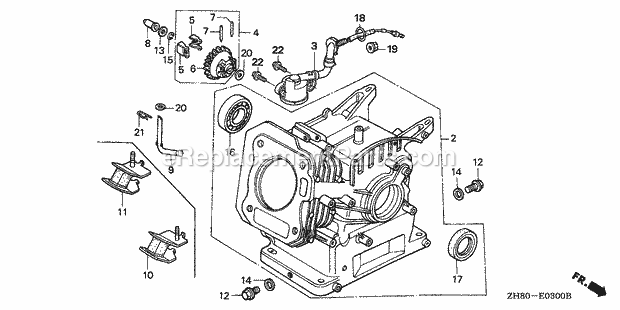 31630-ZE1-013-A 1 Amp for GX160QXE Honda Engine Parts HO-31630ZE1013A 