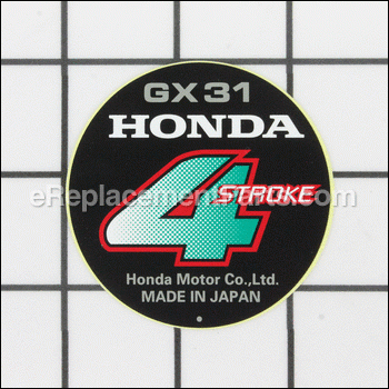 Emblem - Gx31 - 87521-ZM5-L31:Honda