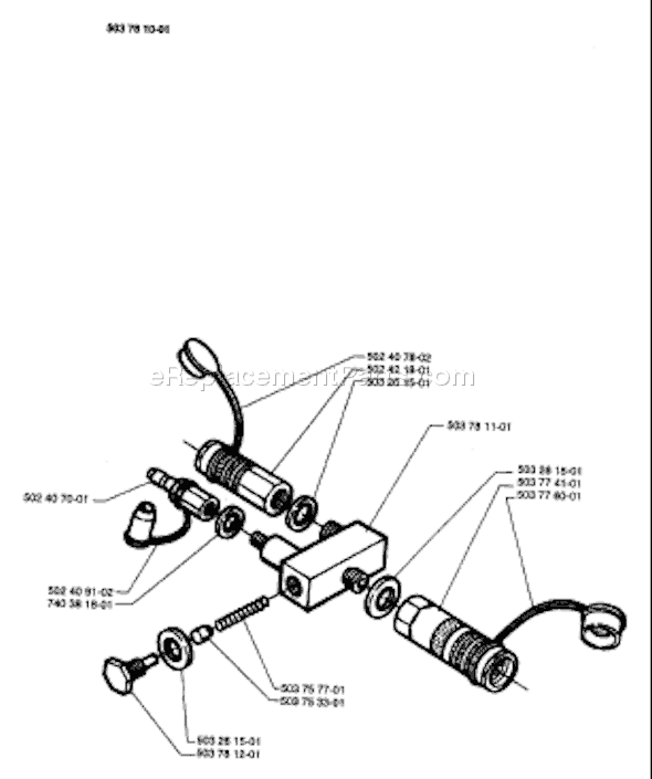 Husqvarna 250 PS (1995-10) Pruning Saw Page A Diagram