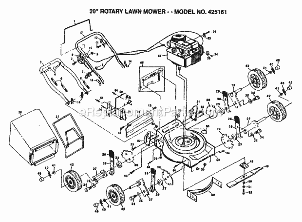 Husqvarna 425161 (1999 And Before) 425161 (1999 And Before) Page A Diagram