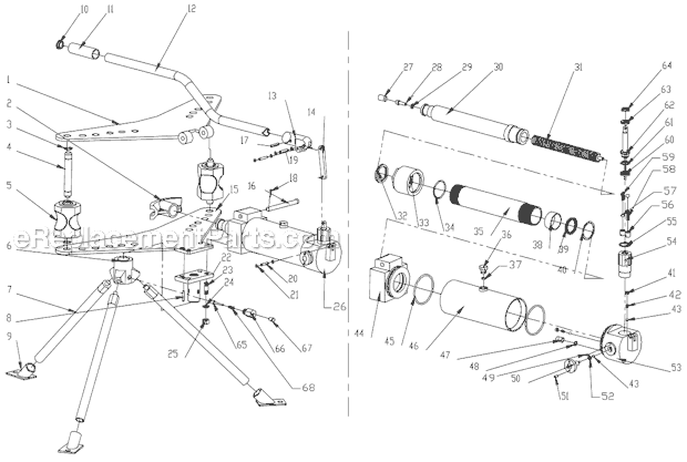 Jet JHPB-30 (3-inch) Hydraulic Pipe Bender Page A Diagram