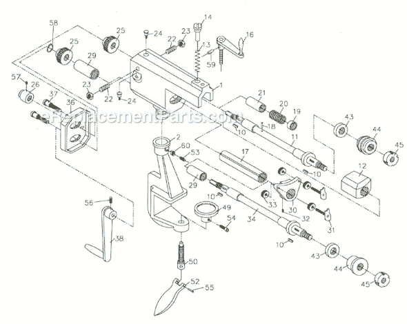 Jet RM-22N (754022) Rotary Machine Page A Diagram