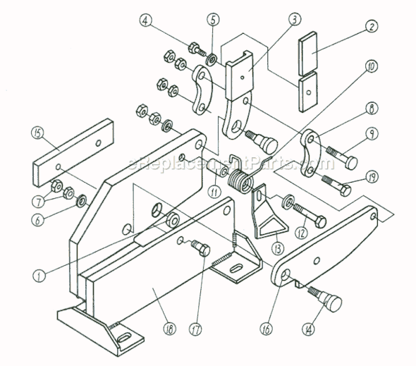 Jet SS-8N (754108) 8 In. Slitting Shears Page A Diagram