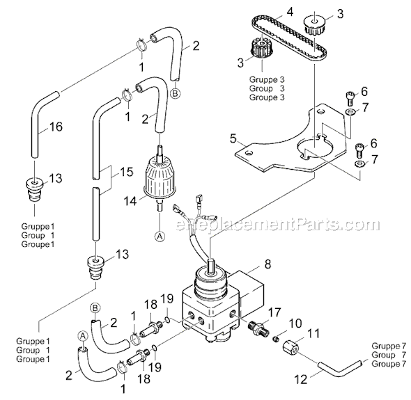 Karcher K 855 H Parts List And Diagram