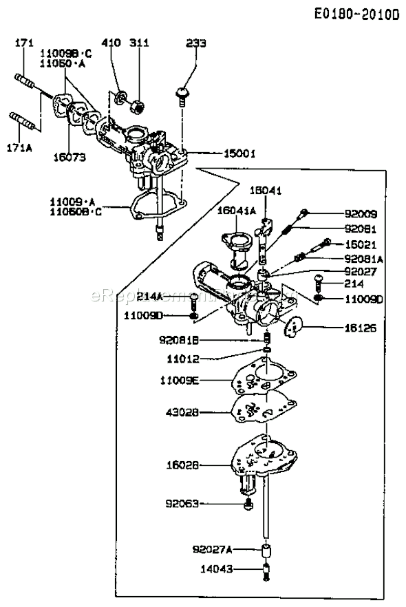 Kawasaki 4 Stroke Engine | FA210D |