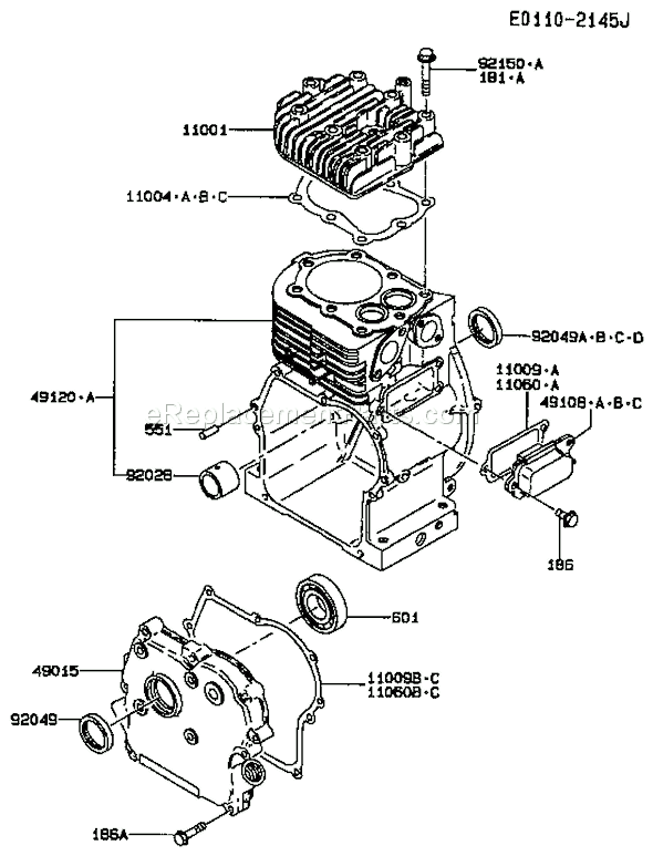 Kawasaki 4 Stroke Engine | FA210D |