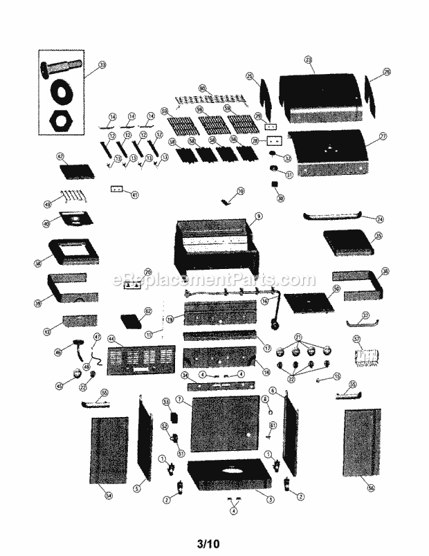 Kenmore 41516942010 Gas Grill Gas_Grill Diagram