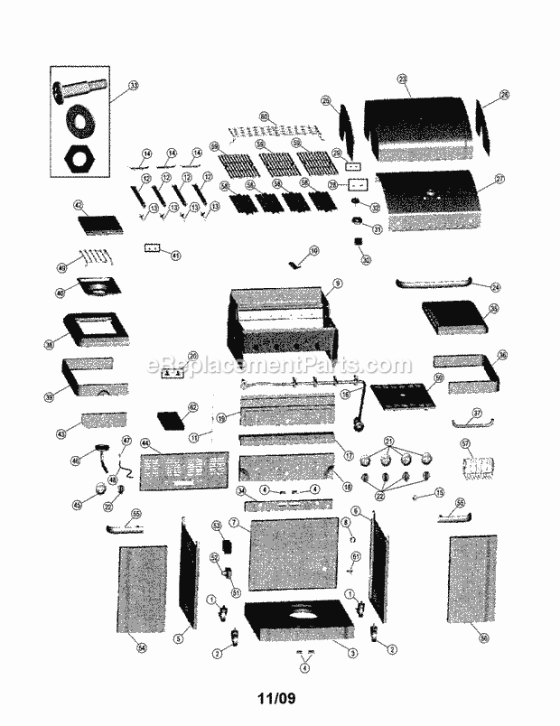 Kenmore 41516944010 Gas Grill Gas_Grill Diagram