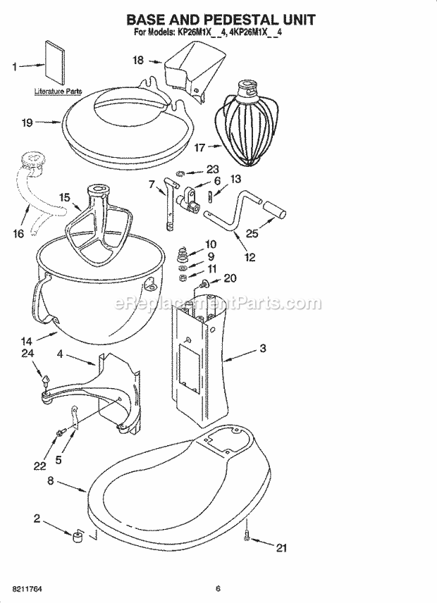 6 Qt Stand Mixer