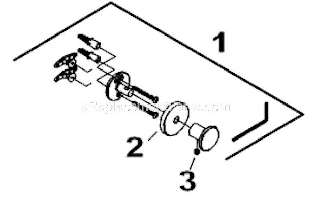 Kohler K-14458 Robe Hook Page A Diagram