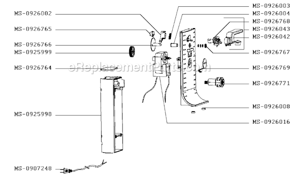 Krups GVE111(1) Can Opener Page A Diagram