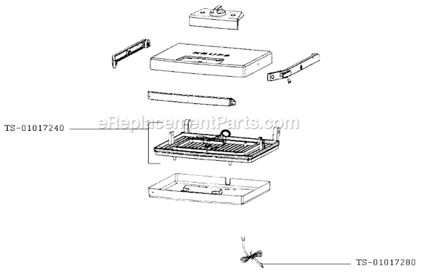 Krups PG700063/3C Grill Panini Maker Page A Diagram