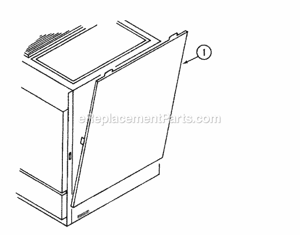 Maytag UXA1000AAW Misc / Accessory Side Panel Kit Diagram