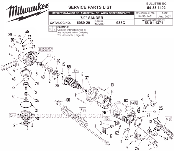 Milwaukee 6080-20 (SEC 988C) 7