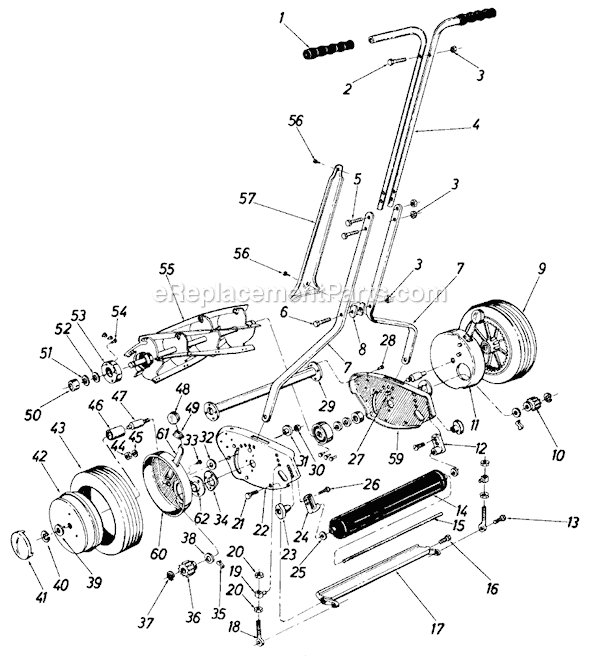 MTD 156-510-929 (1986) Lawn Tractor Page A Diagram