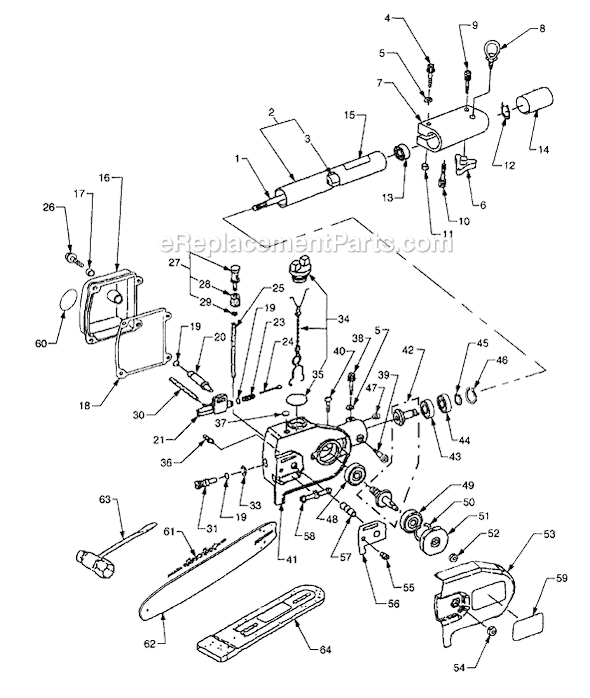 MTD Pro 590-536-713 Pruner Attachment Page A Diagram