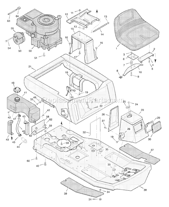 30 Murray Lawn Mower Transmission Diagram
