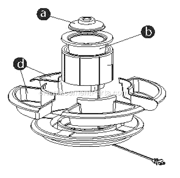 Oster TSP200 Electric Server Platter Page A Diagram