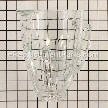 Osterizer 12 Speed Blender Model 6650 Glass Pitcher with White lid cream  Base