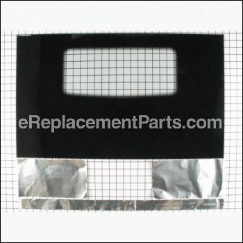 Outer Door Glass With Foil Tape