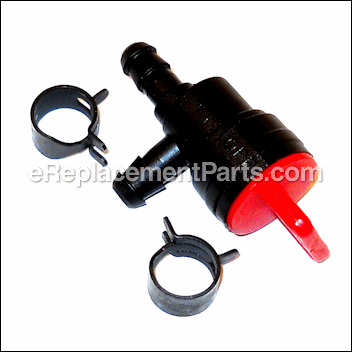 1/4" Inline Right Angle Fuel Shut Off Valves for Briggs & Stratton 698180 493960 