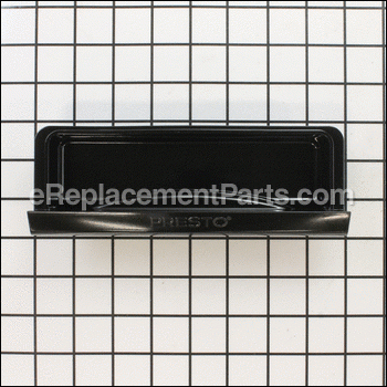 Presto 8.5" x 4" x 1 1/4" Electric Griddle Drip Tray Black Plastic Genuine 