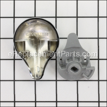 Delta Metal Faucet Single Lever Handle For Temperature Knob And De Rp28595 Cover 