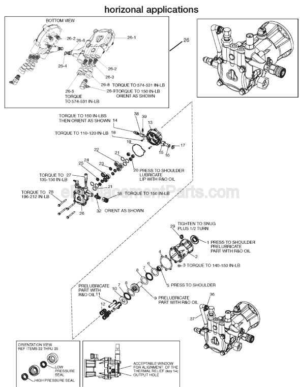 Porter Cable PCH2401 TYPE 1 5 HP Honda Powered Pressure Washer Page A Diagram