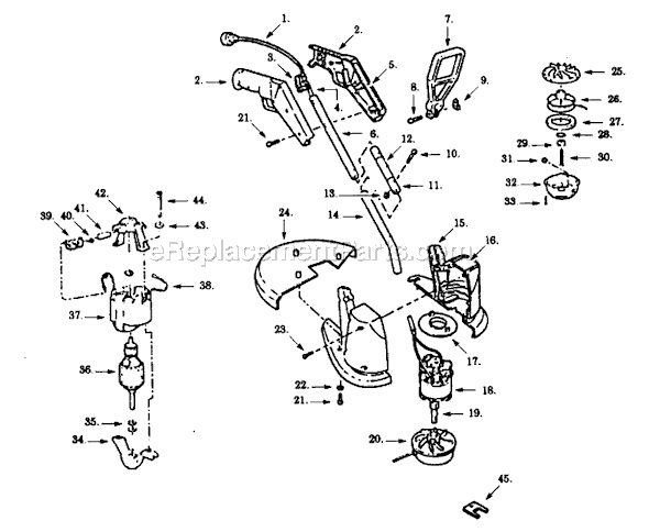 Paramount PT120-00 Electric Trimmer Page A Diagram